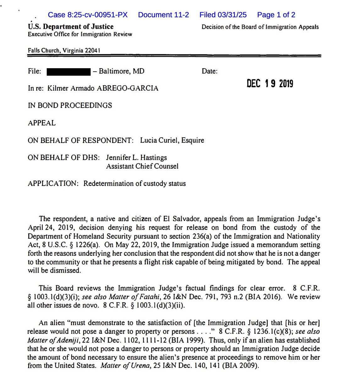 Viva Frei (@thevivafrei) on Twitter photo This is factually incorrect, <a href="/JessicaTarlov/">Jessica Tarlov</a>
He was designated an MS 13 gang member by the bond judge based in the evidence submitted at the hearing (and appeal review) in 2019.
Itโs not possible you can be this stupid.
You must be pathologically dishonest.
Maybe you should This is factually incorrect, <a href="/JessicaTarlov/">Jessica Tarlov</a>
He was designated an MS 13 gang member by the bond judge based in the evidence submitted at the hearing (and appeal review) in 2019.
Itโs not possible you can be this stupid.
You must be pathologically dishonest.
Maybe you should