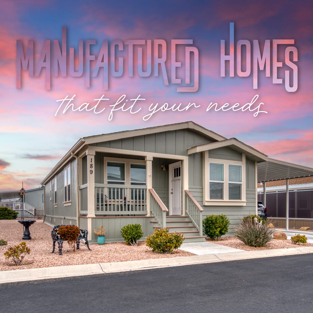 Looking for a home loan that matches what you need? A manufactured home could be a great solution. Explore your options and let's chat about it!