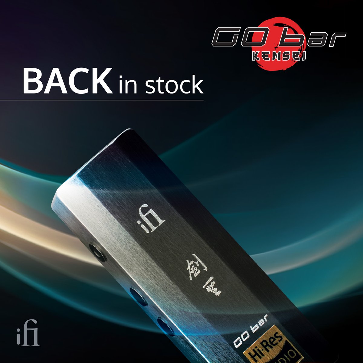 🚨 restock alert 🚨

You asked, we listened — the GO bar Kensei is officially back in stock! Don’t miss your chance to grab it while you can 👇
ifi-audio.com/products/go-ba…

#ifiaudio #restock #portableaudio #hifiaudio #musiclovers #audiophiles