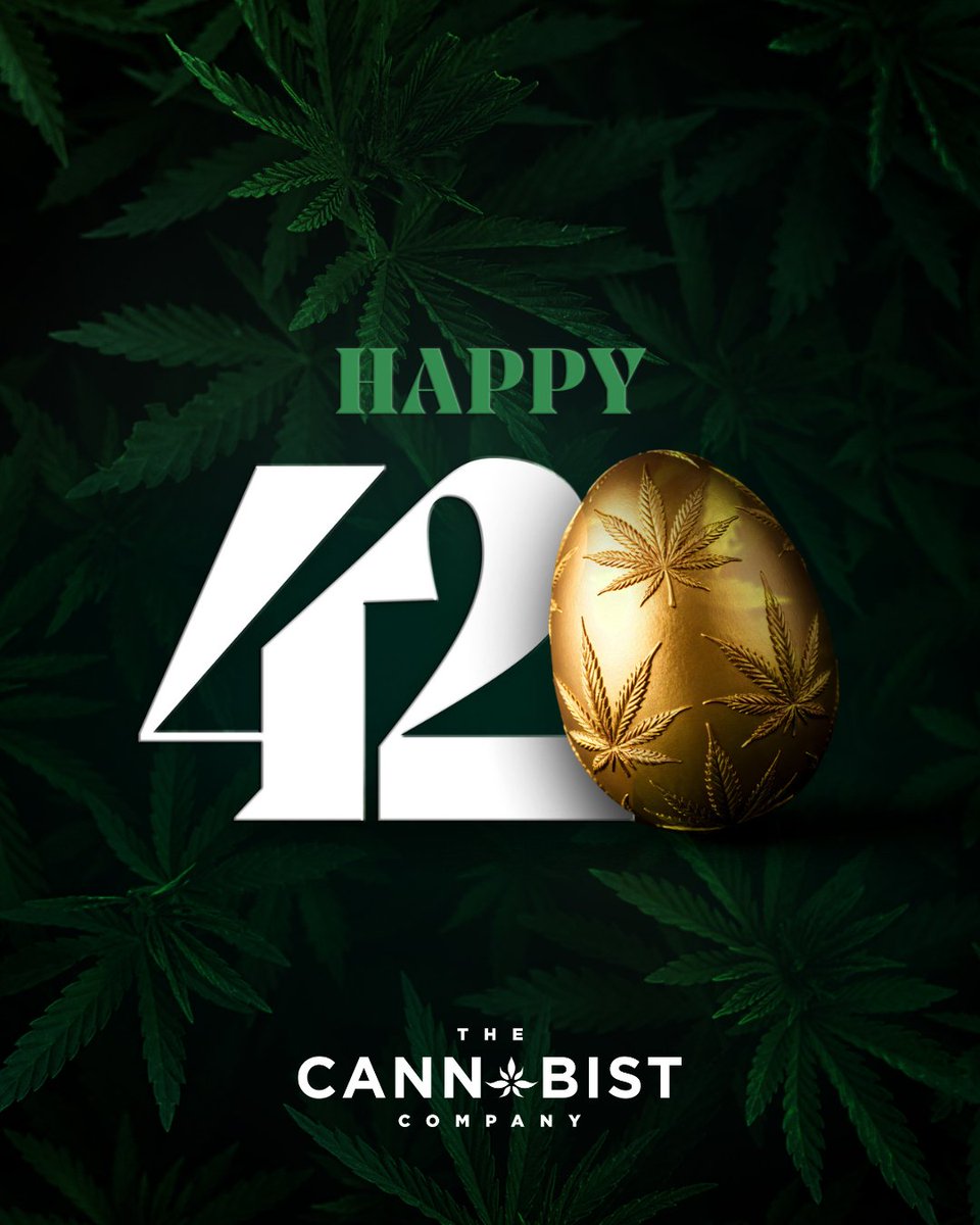 MedicineManCO's tweet photo. Happy 420 from our team! Today we celebrate the plant, the people, and the progress 💚
Here’s to a h!gh holiday full of connection and good vibes 🌿😎🥚
Content for educational purposes only | Not For Sale | 21+ Only ✅ https://t.co/lp80wMuggY
