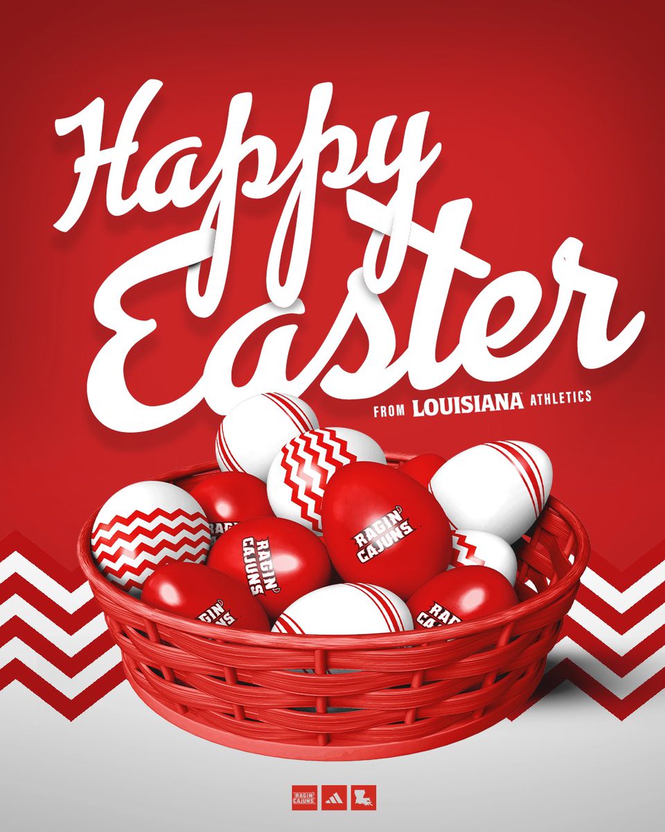 Happy Easter, Cajuns! 🤟

#GeauxCajuns