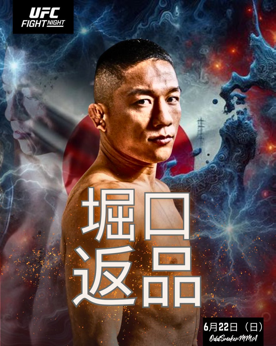 UFC JAPAN 切り取る 2014 サイン入りポスター