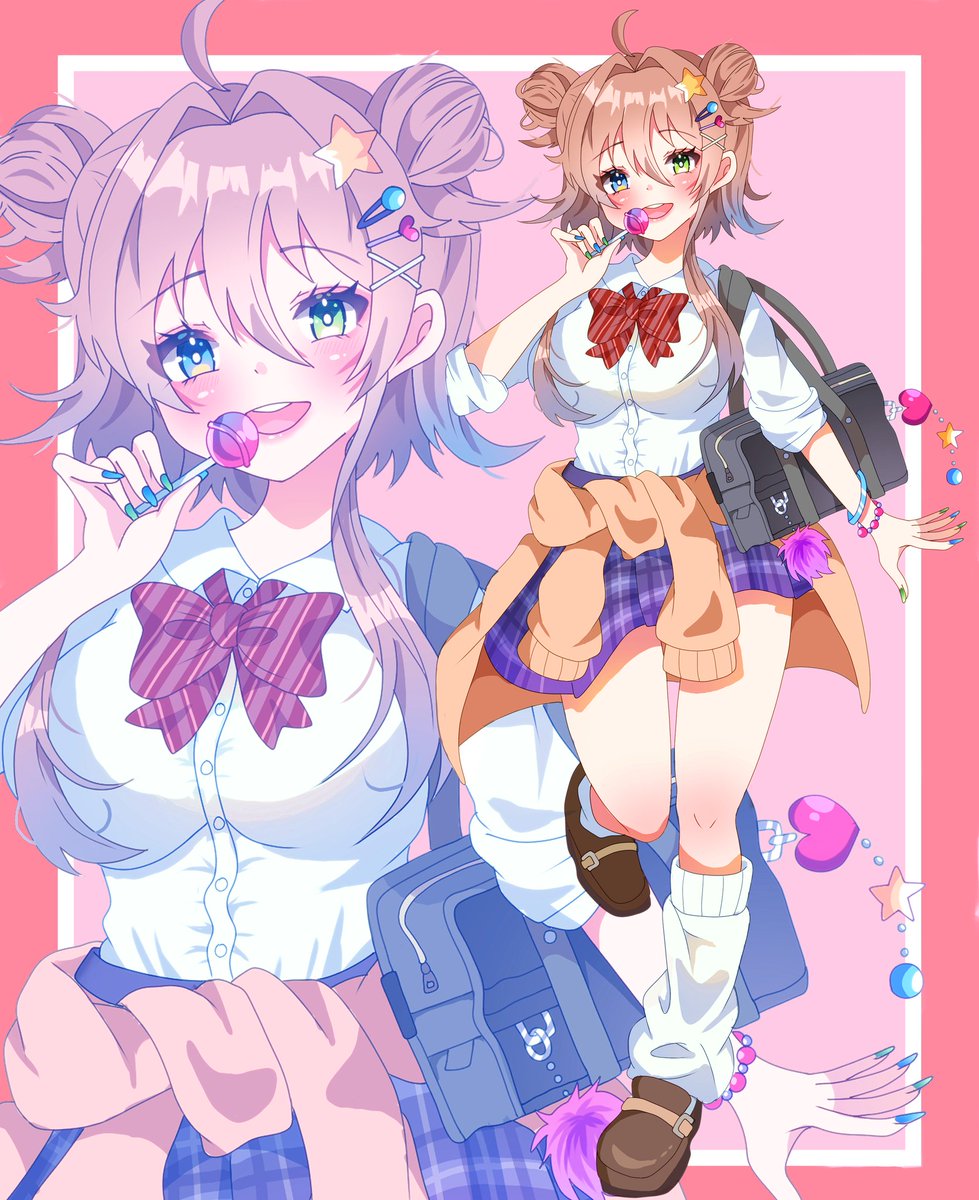 Skeb納品しました〜!
フォロワーさんをギャル化させて欲しいとのリクエストでした✨
ご依頼ありがとうございました!!🎶

Skebリクエストまだまだ募集中です⸜(*˙꒳˙*)⸝

 #Skeb
 #comission 