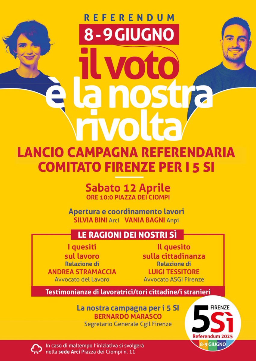 gianluca (@gianluc75235316) on Twitter photo I troll che avete scatenato sotto i post della <a href="/cgilnazionale/">CGIL Nazionale</a> contro i referendum, esplicita il vostro odio per chi lavora e con fatica porta avanti l’economia italiana. L’8 e il 9 giugno andiamo tutti a votare. Io voterò 5 sì. I troll che avete scatenato sotto i post della <a href="/cgilnazionale/">CGIL Nazionale</a> contro i referendum, esplicita il vostro odio per chi lavora e con fatica porta avanti l’economia italiana. L’8 e il 9 giugno andiamo tutti a votare. Io voterò 5 sì.