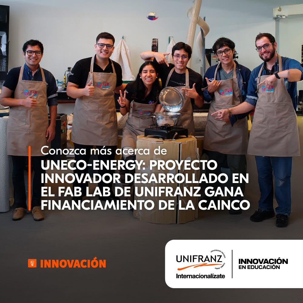 UnifranzBolivia's tweet photo. ♻️El proyecto Uneco-Energy que busca llevar energía limpia a comunidades rurales de Bolivia, desarrollado en el Fab Lab Santa Cruz de UNIFRANZ , ganó el concurso Emprende Verde de la CAINCO .
Conoce más en: https://t.co/RduePXkoH9
#UNIFRANZ #FabLabScz #Creadores https://t.co/4Sx18iTR7A