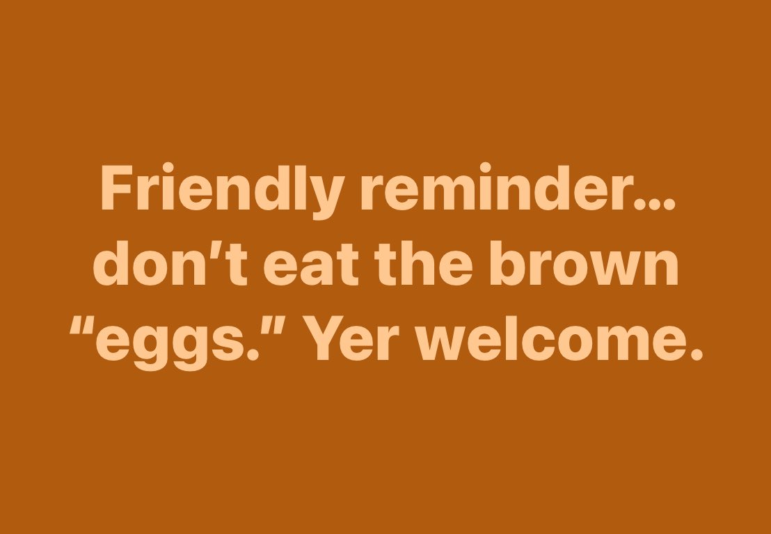 Careful what you pick up in the yard today…