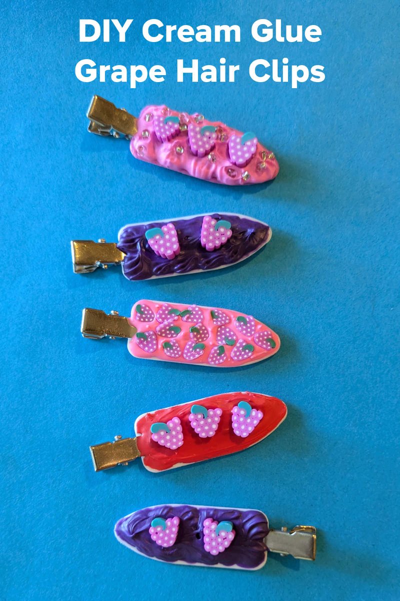 valerie2350's tweet image. Little Bunches of Fun: DIY Grape Hair Clip Craft mamalikesthis.com/grape-hair-cli…