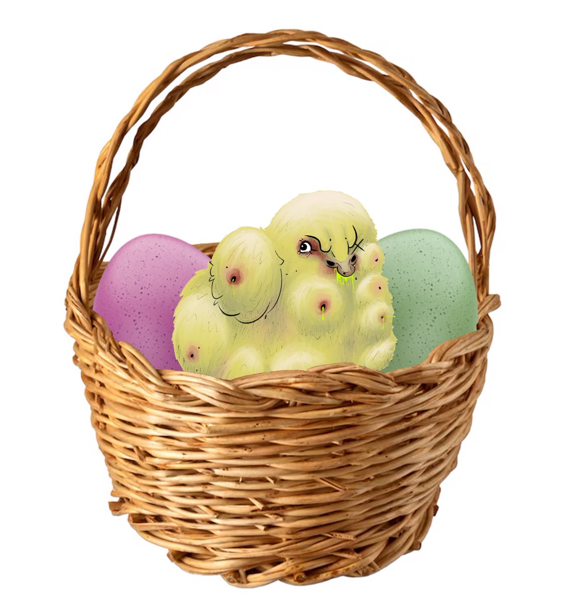 TheTreeDragonyt's tweet photo. Easter
#happymeatfarms #hmf #dontfeedthemuse #dftm #alexbale 
#HappyEaster #Easter https://t.co/k2ftYiJgqC