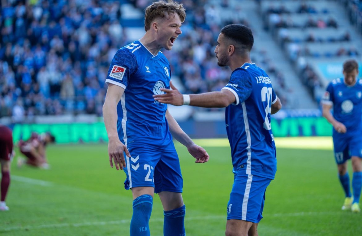1fc_magdeburg's tweet photo. ๐ค๐ป Wir freuen uns รผber den Heimsieg โฝ๏ธ gegen den SSV Jahn Regensburg am 14. Behindertentag ๐.
๐๐ป Das war super, Jungs!
#FCMSSV #EINMALIMMER https://t.co/0tbr19VITF
