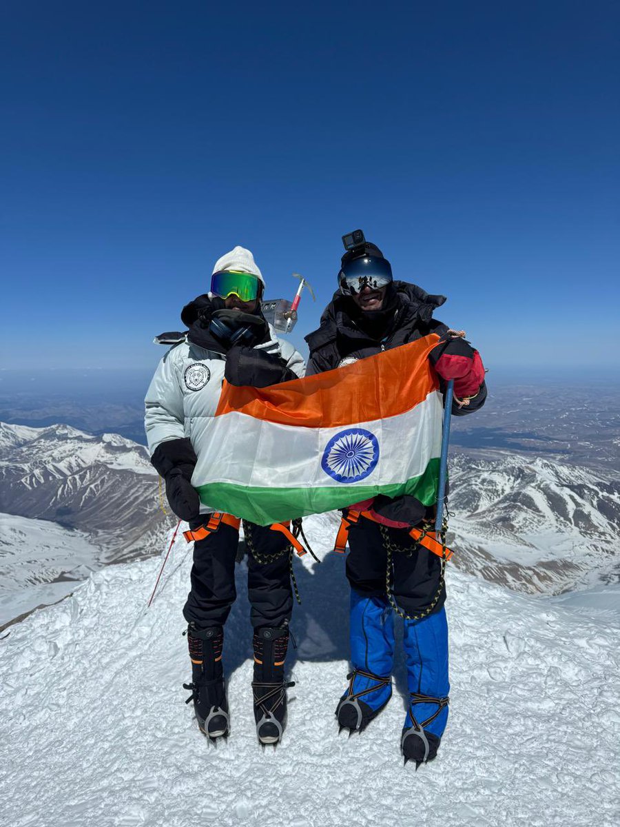Our own Dr. Sasikumar Gendham helped #TamilNadu reach new heights through decades of hard work in the #electronics manufacturing industry, and now he’s scaling ACTUAL heights - with his daughter, no less!

Proud to share that Sasi, the President of ELCINA and a pioneer in Tamil