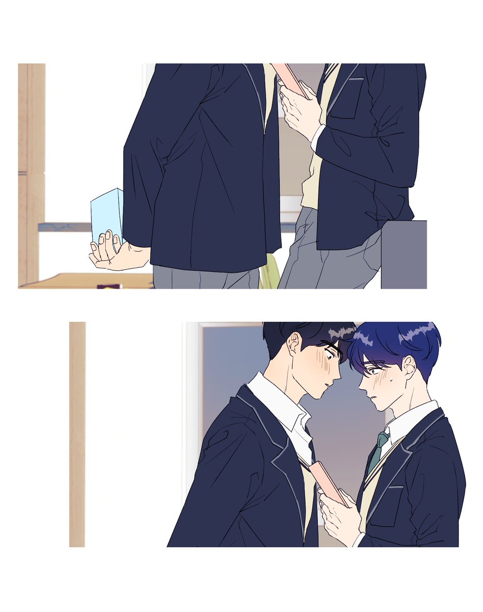 happy_duk0's tweet photo. 깜돌🖤💙
초반에 그렸다가 드랍한 러프라 너무 묵혀놔서 까먹고 있었던걸...청게 생각나서 가져옴
누가 먼저 고백공격을 할 것 인가에 대해 생각 했었던..
(연상이 힘냈다고 함) https://t.co/2yalayoDvQ