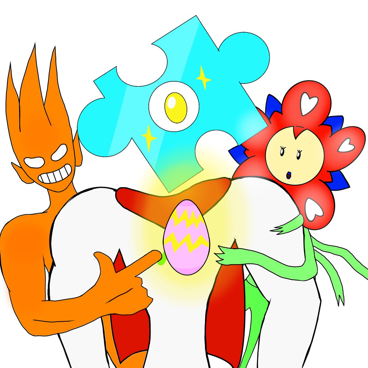 ispacegodd's tweet photo. Happy Easter! 🐰🐣 

#HappyEaster #Easter2025 #art #Autism #AutismAcceptanceMonth https://t.co/3vN8BEeW1X