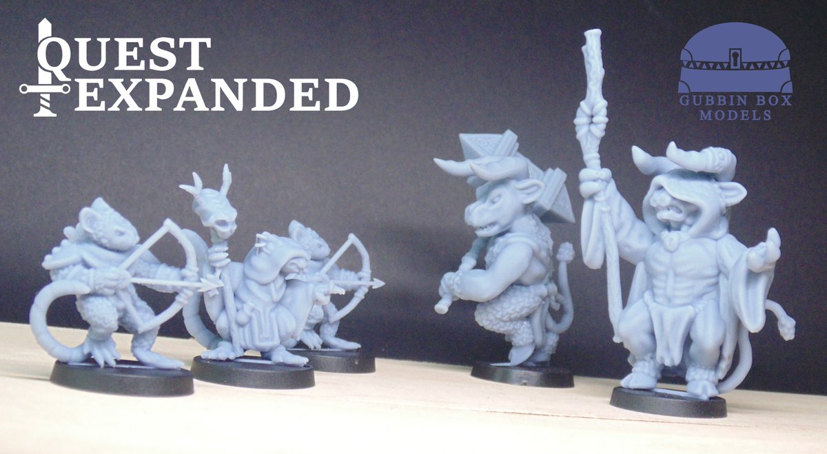 GubbinBoxModels's tweet image. OUT NOW!
ebay.co.uk/usr/gubbin-box…
Heroes beware... from the depths of the dungeons come Minotaurs!
New releases apart of our Quest Expanded range of 28/32mm tabletop miniatures, that can be used in existing games like DnD or HeroQuest!
#minotaur #miniatures #ttrpg #heroquest