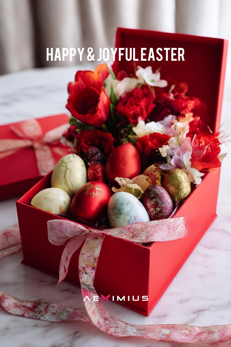 aeximius's tweet photo. We wish you and your family, a very happy and joyful Easter 🐣🐰❤️

To many more years to come 🥂🥰

#easter #happyeaster #holiday https://t.co/omQsBLBusO