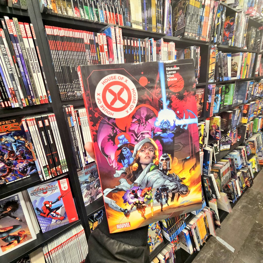 Happy Easter 🐣
We're OPEN to fuel your need to read. Let's start with some folks who've died &amp; were then later resurrected...

That's right, the X-Men! The mutants conquered death in Jonathan Hickman, <a href="/PepeLarraz/">PepeLarraz</a>, &amp; <a href="/RB_Silva/">RB Silva</a>'s House of X/ Powers of X. Always a Recommended read.