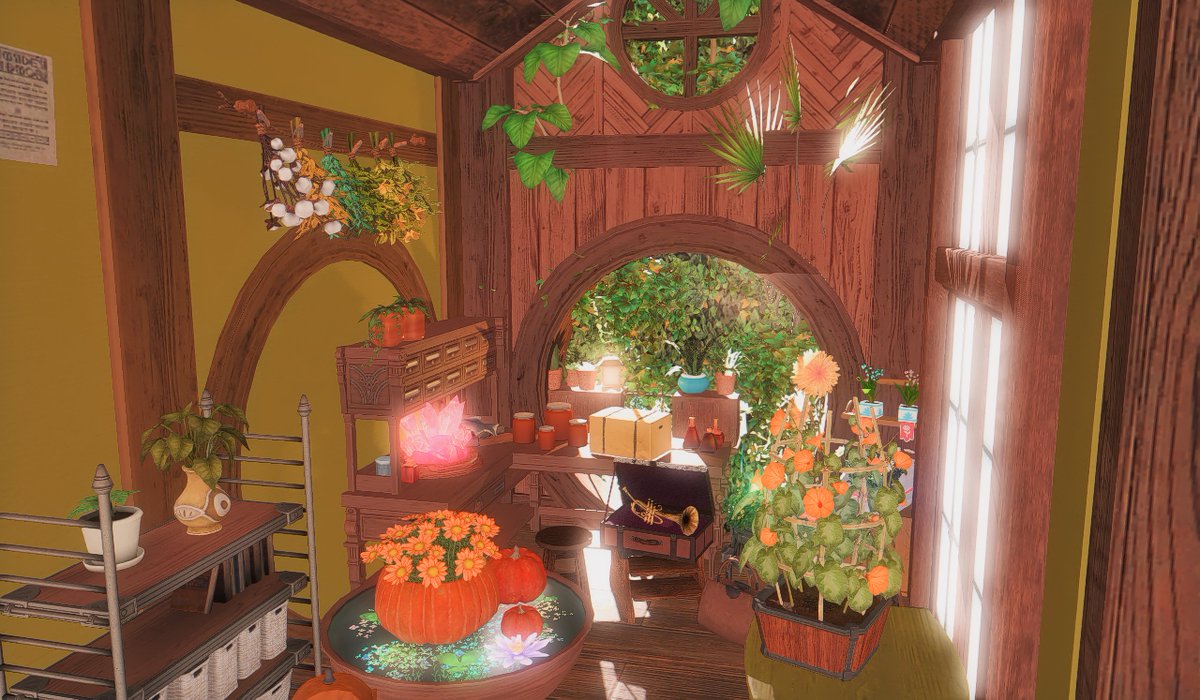 S size, 숲요정의 오두막  
#FF14 #FF14ハウジング #FF14housing #HousingEden #FF14_하우징 #하우징_커미션 #hgxiv