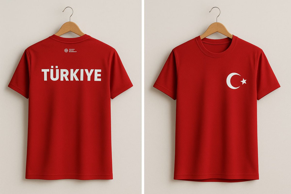 gsbbagcilargm's tweet photo. Herkese Merhaba👋🏻
Çekilişle şanslı 4 kişiye Türkiye milli takım forması hediye ediyoruz. Çekilişe katılmak için;
•Sayfamızı takip edin 
•Gönderiyi beğenin ve rt edin

Çekiliş sonucu 23 Nisan günü paylaşılacaktır.

Not: Formalar L bedendir. https://t.co/d5743E6vME