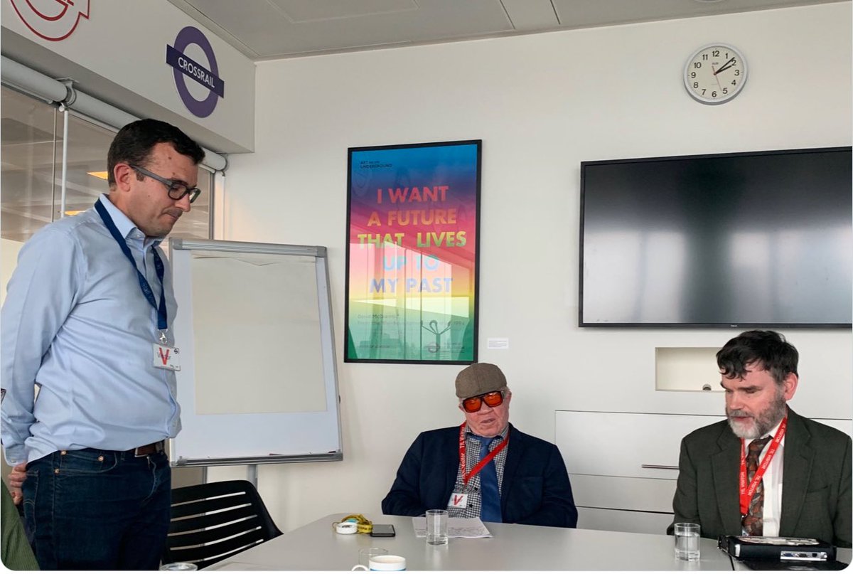 .@Willnorman of <a href="/TfL/">TfL</a> consulted Yemi and Andrew about floating bus stops. He was told blind people couldn’t use them. He noted that in his equalities assessment, but nevertheless installed the very worst type of floating bus stop. This time in Hackney. Please write to your MP.