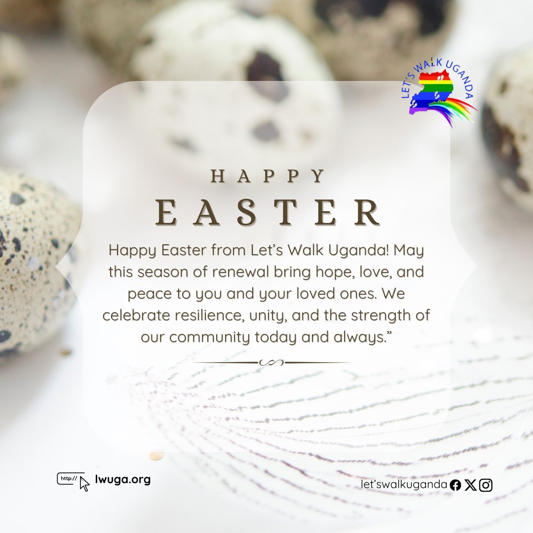 This Easter, we celebrate the power of hope, renewal, and community. From all of us at Let’s Walk Uganda, we wish you peace, love, and brighter days ahead.