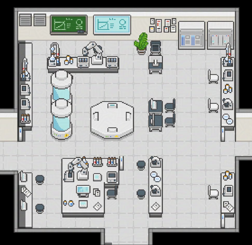 VectoRaith's tweet photo. VectoRaith 16x16 px Interior Tileset Pack - Laboratory has just been released!

https://t.co/DQuFu7sFA6

Please kindly check it out!

#pixelart #ドット絵 #GameAssets #gamedev #indiedev #tileset #assetspack https://t.co/7Z8SLbIVvp