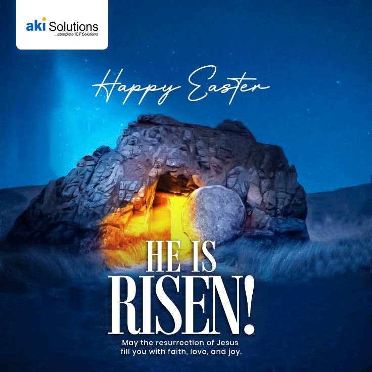 Akisolutionsng's tweet photo. Wishing you a joyful and refreshing Easter

May this season bring new energy, fresh ideas, and brighter opportunities.

#HappyEaster #AkiSolution #InnovateWithPurpose https://t.co/g2uuKr04Sk