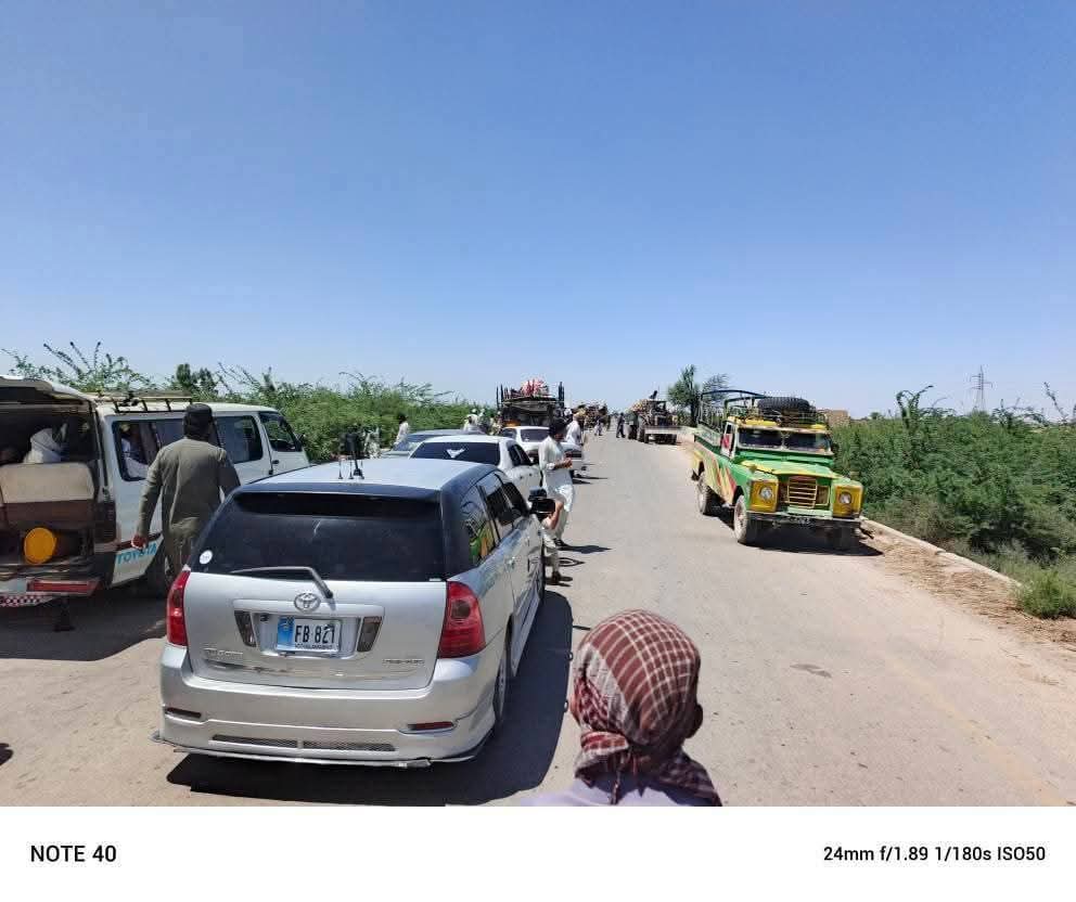 Military closed the busy main road leading from Dera Ismail Khan to Tank in Hathala area. Such closure are part of larger colonial machinations going for de-population, countering China &amp; the global grab of rare earth metals. War of terror 2 &amp; cold war 2 continue in Pakhtunkhwa.