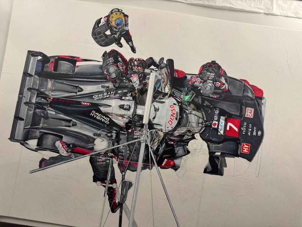 ok i´m on a point that i think i will make it until the Spa race in 2 1/2 weeks😅
and tbh it looks GIGA so far, or what do you think? let me know in the comments!
⁠
<a href="/MikeConway/">Mike Conway</a> #TOYOTAGAZOORacing #WEC #GR010HYBRID #6HImola <a href="/TGR_WEC/">TOYOTA GAZOO Racing WEC</a> <a href="/Mobil1TheGrid/">Mobil 1 The Grid</a>