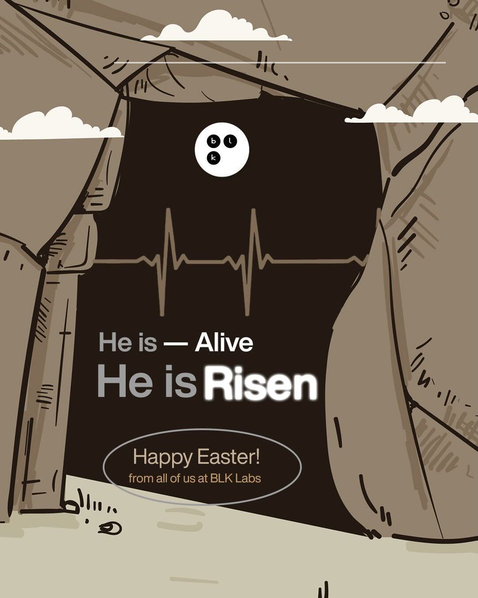 blk_labs's tweet image. Wishing you and your loved ones a joyful Easter filled with peace, renewal, and hope. From all of us at BLK Labs.