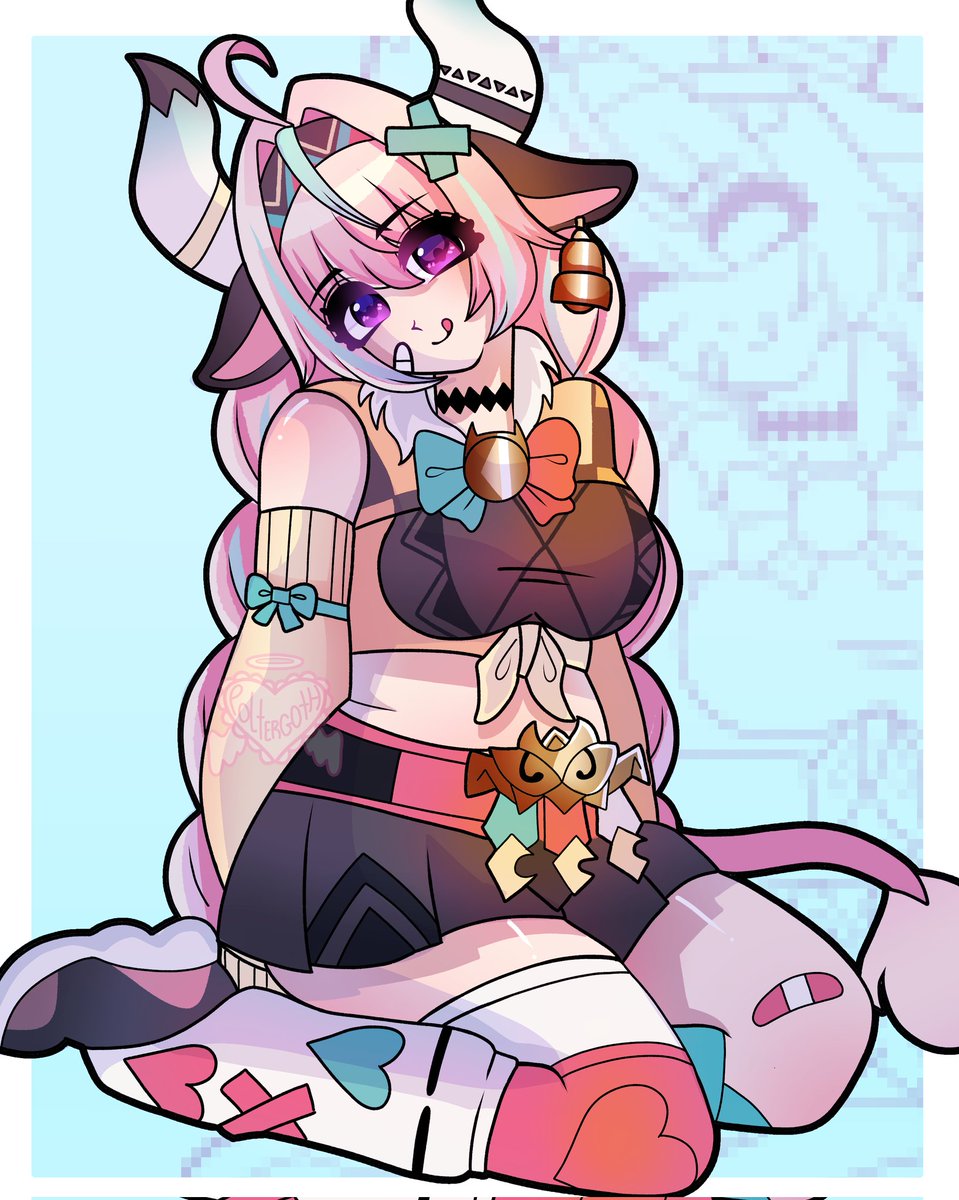 Developing ur own artstyle is hard but pays off...anyways varesa fanart #genshin