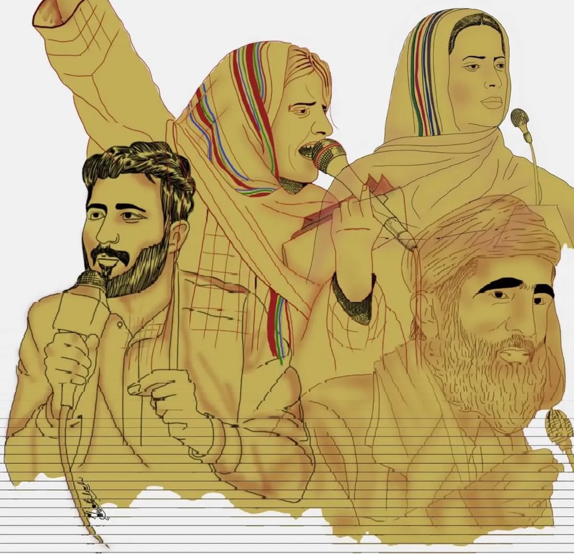 First they stood with their people exposing the brutalities in Balochistan. Now their imprisonment itself exposes the failed judicial system in Pakistan.