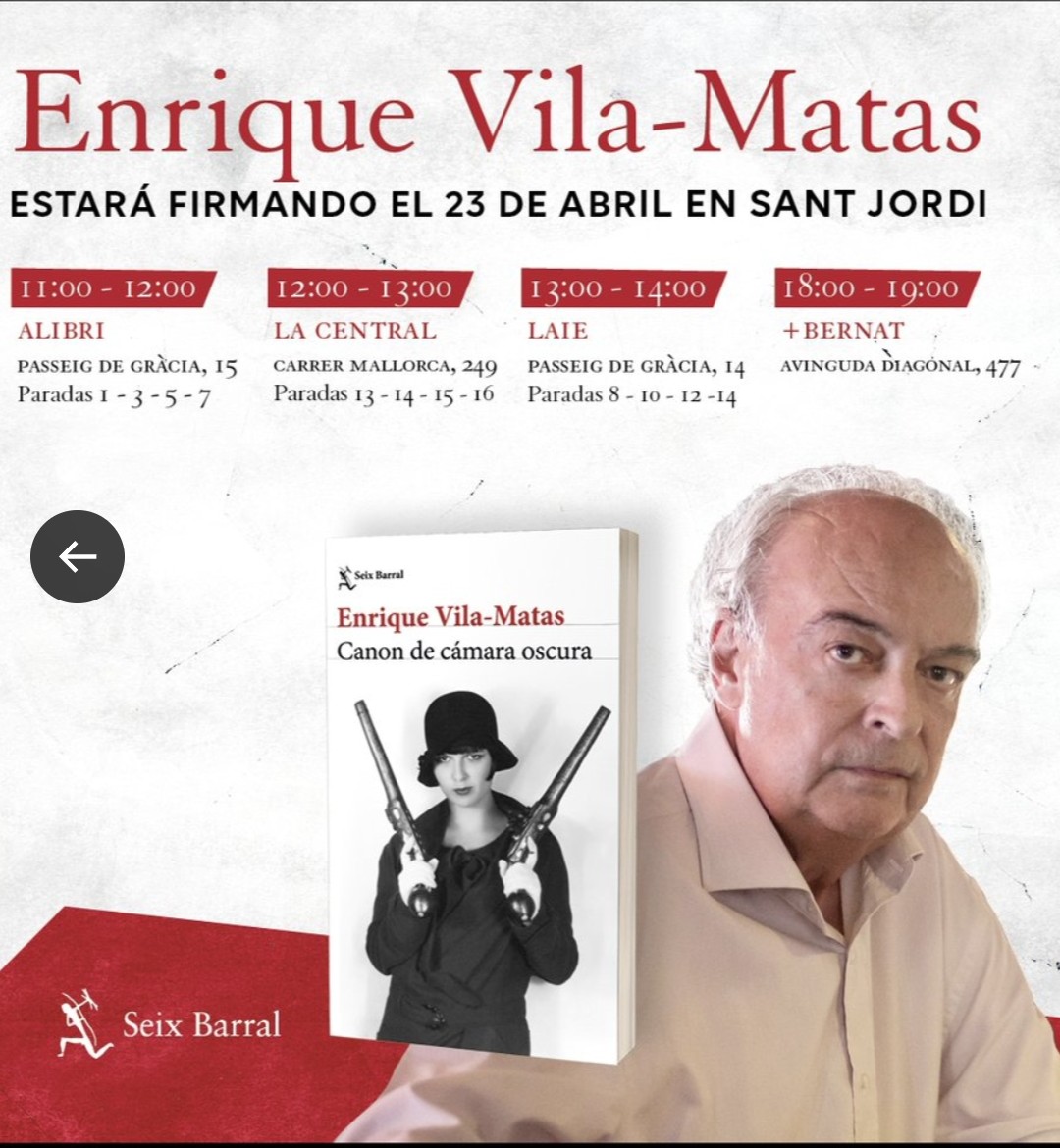 Enrique Vila-Matas / Web tweet media