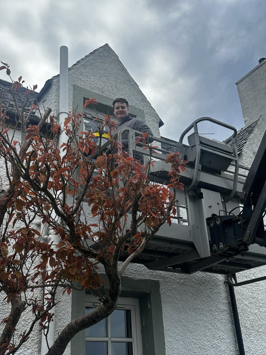 Glenegedale House, Isle of Islay (@glenegedaleh) on Twitter photo He’s some lad is out <a href="/Cameron21380204/">Cameron Clark</a> when he’s studying he misses being outside and working hard. Home for the weekend and he’s helping us get the outside of the house painted 😊 He’s some lad is out <a href="/Cameron21380204/">Cameron Clark</a> when he’s studying he misses being outside and working hard. Home for the weekend and he’s helping us get the outside of the house painted 😊