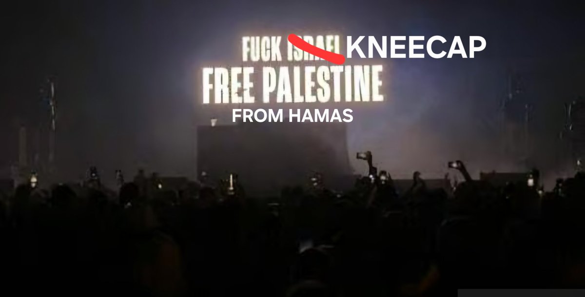 YosephHaddad's tweet photo. בפסטיבל קואצ'לה, אחד מפסטיבלי המוזיקה הגדולים בעולם, להקה אירית בשם Kneecap החליטה לנצל את הבמה מול אלפי האנשים כדי להסית נגד ישראל, לקלל ולהכפיש. זה הדרך של האנטי ישראלים להכניס שנאה והסתה בכל מקום של חופשה ושמחה, להחדיר את הגועל נפש שלהם בתרבות כמו בכל תחום אחר בחיים. בואו נראה להם מה אנחנו חושבים עליהם⬇️

@KNEECAPCEOL