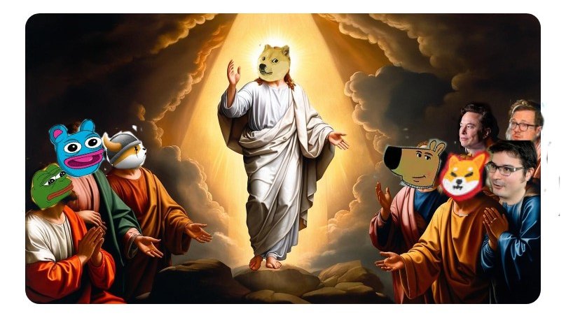 The resurrection of Doge🌄....
#Bitget ...#Dogecoin ....#DOGEDAY ....happy Easter 👑🎉