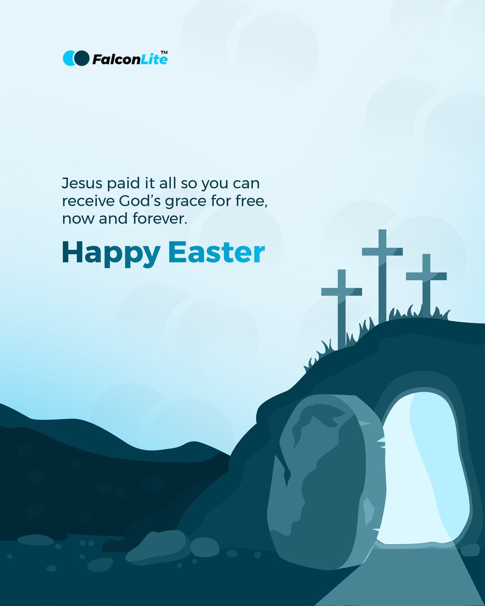 Happy Easter!
Jesus paid it all!

This Easter, enjoy low transaction fees on all international payments with your Falconlite Dollar Card.

No wahala. Just grace.

#HappyEaster #Falconlite