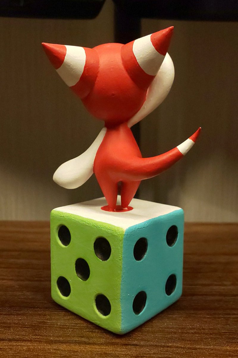 色をつけてみた🎨
やっぱりアクイちゃんはカワイイ😊✨
#ZBrush #3Dプリンター #XI