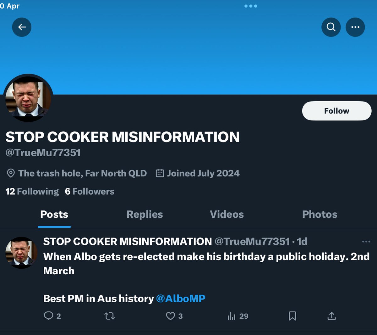 This guy is a stooge….he is just stirring the pot…wouldn’t be surprised if he was CCP..
