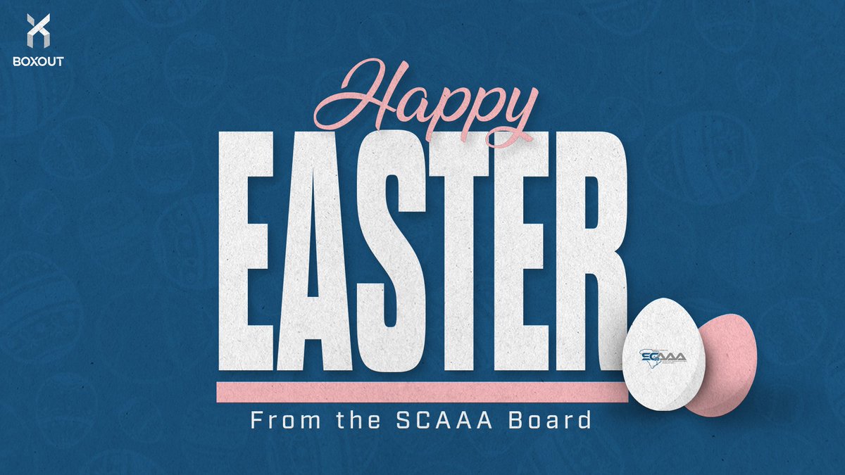 Happy Easter from the SCAAA Board! We hope this season brings joy and renewal to all our athlete families and communities.