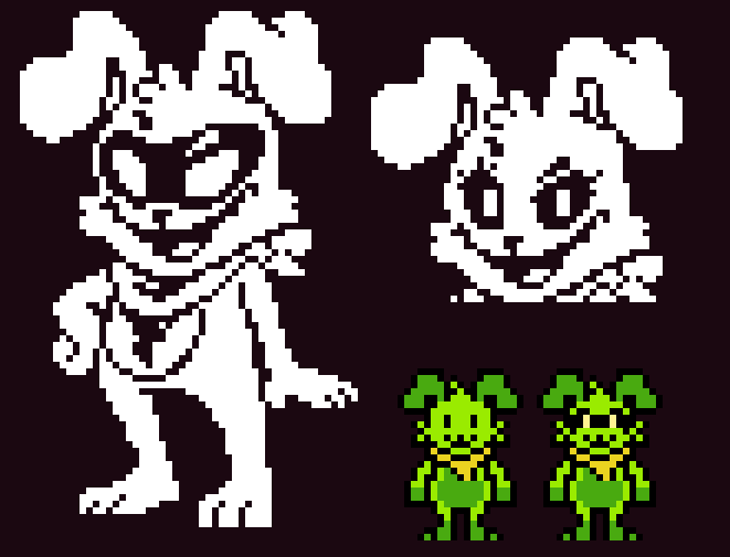 And don't forget, Suuuuper Hopppyyyy

#HoppyHopscotch #pixelart #SmilingCritters #utdr