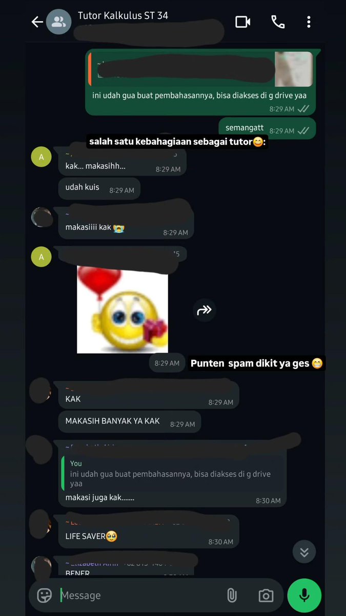 han_eaan's tweet photo. Halo Narapati Bimantara! Ada gak nih yang lagi pusing belajar kalkulus🫨🤔🫤?  Atau bahkan ada yang mau #BalasdiUAS ? 
Bisa banget nih les privat sama saya 😁. Paket les nya sudah Include pembahasan soal dan rekaman tiap pertemuan lohh 🤩. Buat pricelist bisa DM yaa. Makasii🙏🙏 https://t.co/RneSZMLUcc