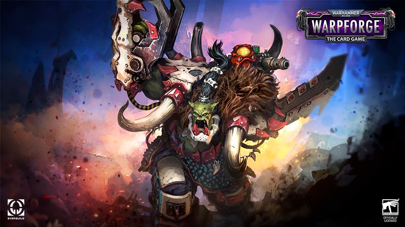 warpforge40k's tweet photo. The first expansion of Warhammer 40,000: #Warpforge has arrived: meet the #BeastSnaggas! Lead the hunt as Beastboss Morgrim and stomp them #gitz with new cards, new mechanics and new features!
Enter the battlefields of #Warhammer 40,000 and conquer your enemies!
#orks #wh40k https://t.co/ltnml9VUOB