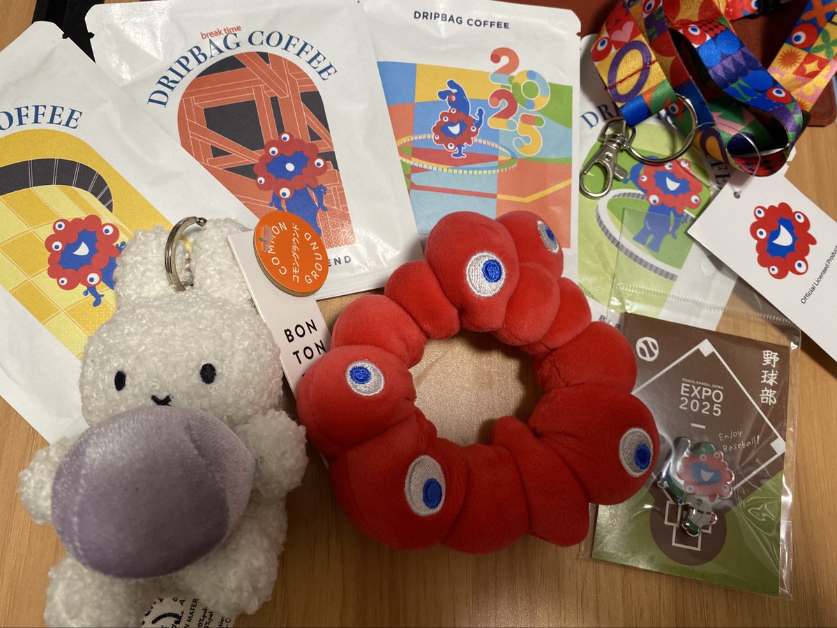 Expo 2025 ストラップ ミャクミャク ぬいぐるみ ブレスストラップ 大阪