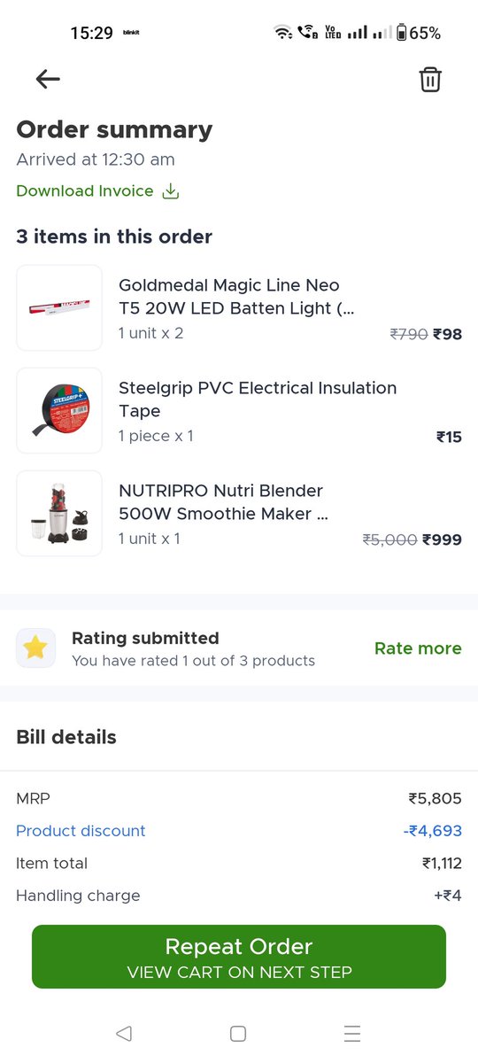 Atulg58's tweet photo. @letsblinkit  This is regarding the one of the order where one of the Jar is missing kindly return it asap. 
Order no. 963777797 https://t.co/IuM6XTF1xA