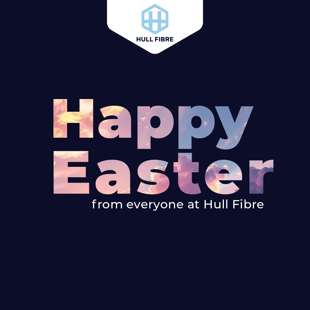 Happy Easter! Celebrate the connections that matter most, both online and offline 😊

#Easter # HullFibre #StayConnected