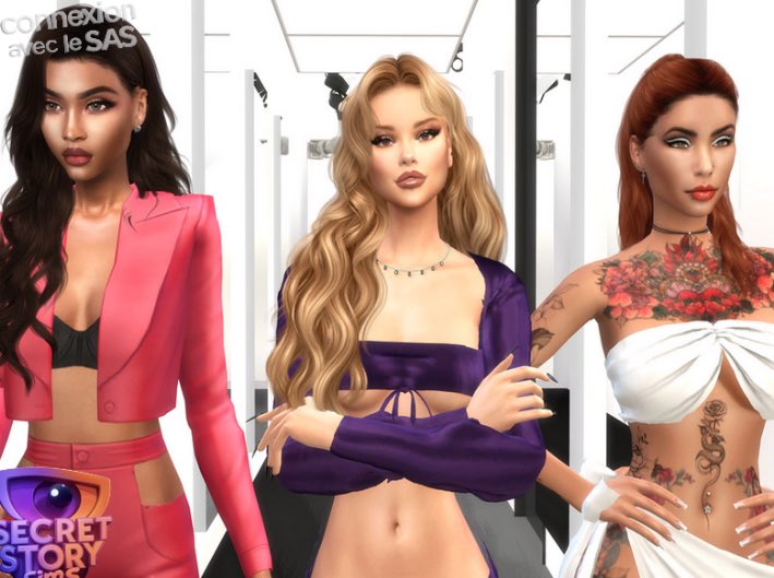 Emma rentre dans la maison des secrets accompagnée de ses alliées dans le jeu. Même si ça risque d’être tendu avec Marya j’espère qu’elles s’entendront et qu’elles ne dévoileront pas le secret.
En tout cas ma copine est encore plus belle qu’en réalité. 😍

Amie d’Emma 💅
#SSSIMS3