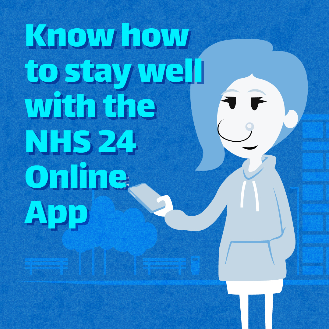 NHSGrampian's tweet photo. Got a health issue that can’t wait? The NHS 24 Online app is the fastest way to find out what to do and who can help. NHS 24 Online is available for free at: 

https://t.co/ht2hwILgo2 

https://t.co/OkkD8MIPNn

#HealthyKnowHow https://t.co/5PCGwnqOHI