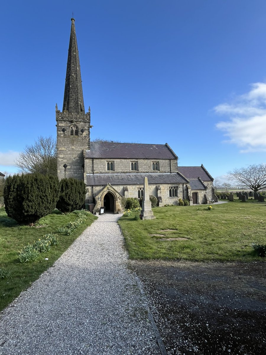 An image for April. St. Mary Church, Huggate, East Yorkshire