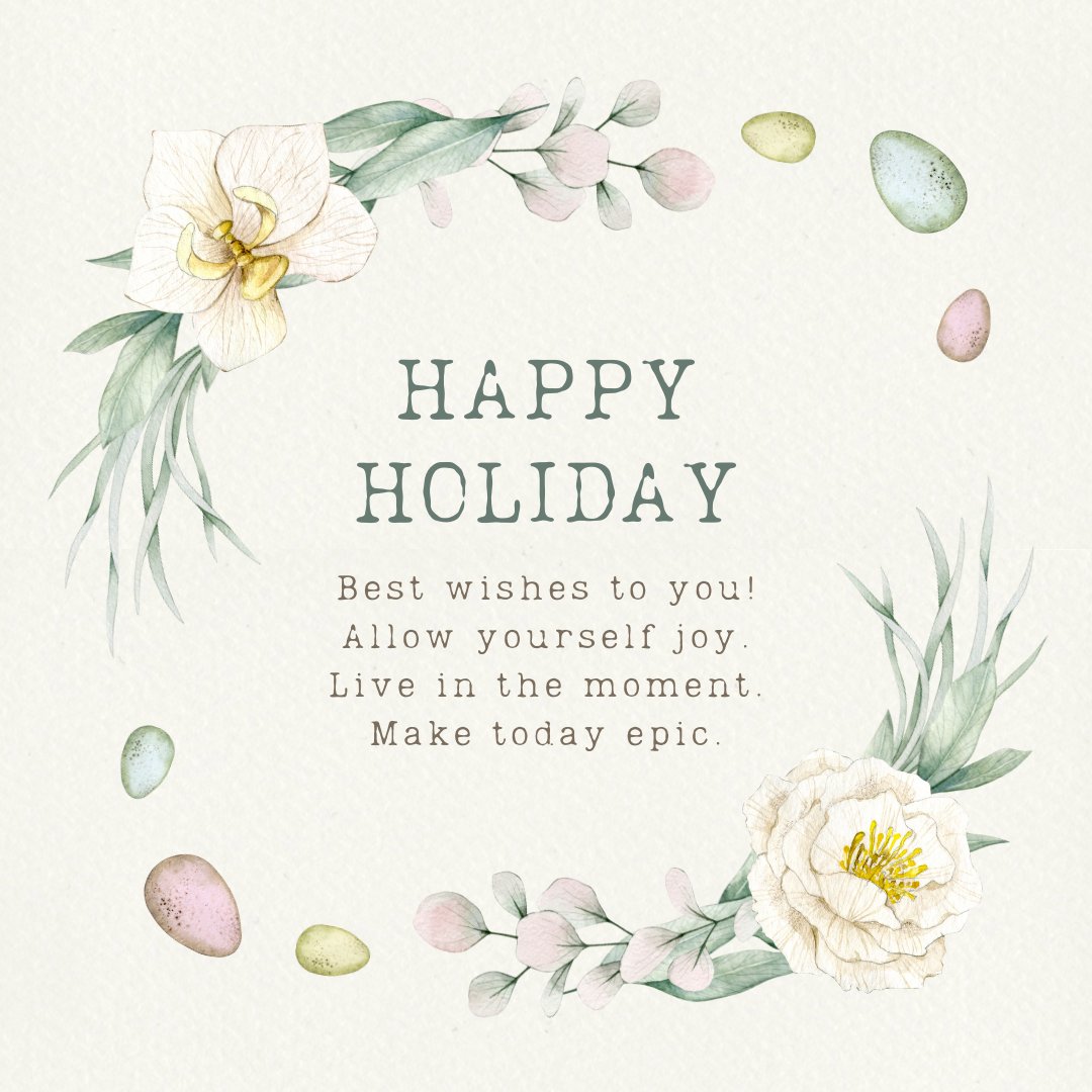 HawkHousing's tweet image. Greetings from Crimson Hawk Housing and MountainCreek Properties! Wishing you a day filled with happiness and success! 🌟 #SpringHoliday #HappyDay