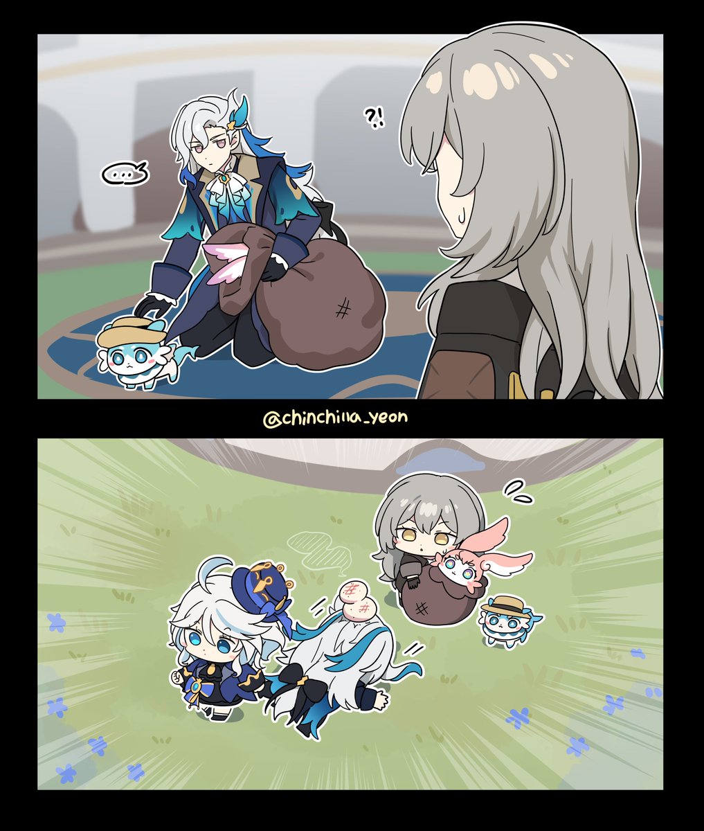 뽀글이랑 미미 #HonkaiStarRail 