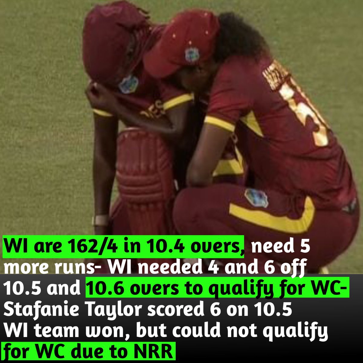 MDDILSHAD00's tweet photo. West Indies cricket team discolfied world cup https://t.co/xLrukbvBMe
